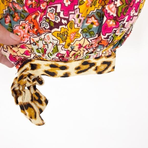 Anthropologie Printed Harem Pants Leopard Size XS - Picture 3 of 5